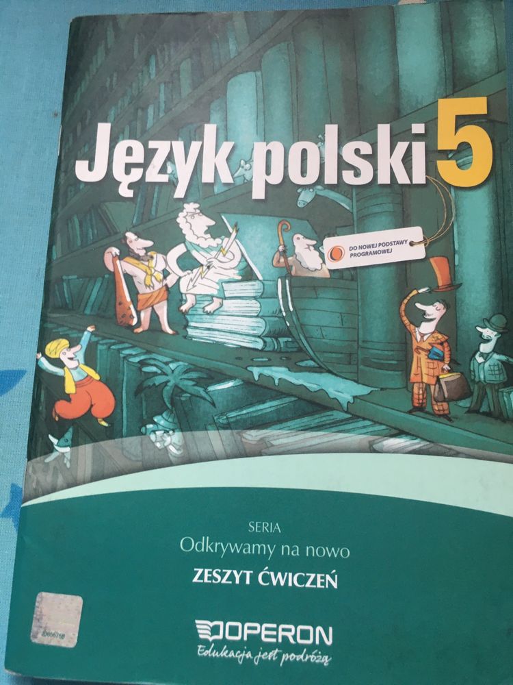 jJezyk polski 5 Operon zeszyt ćwiczeń