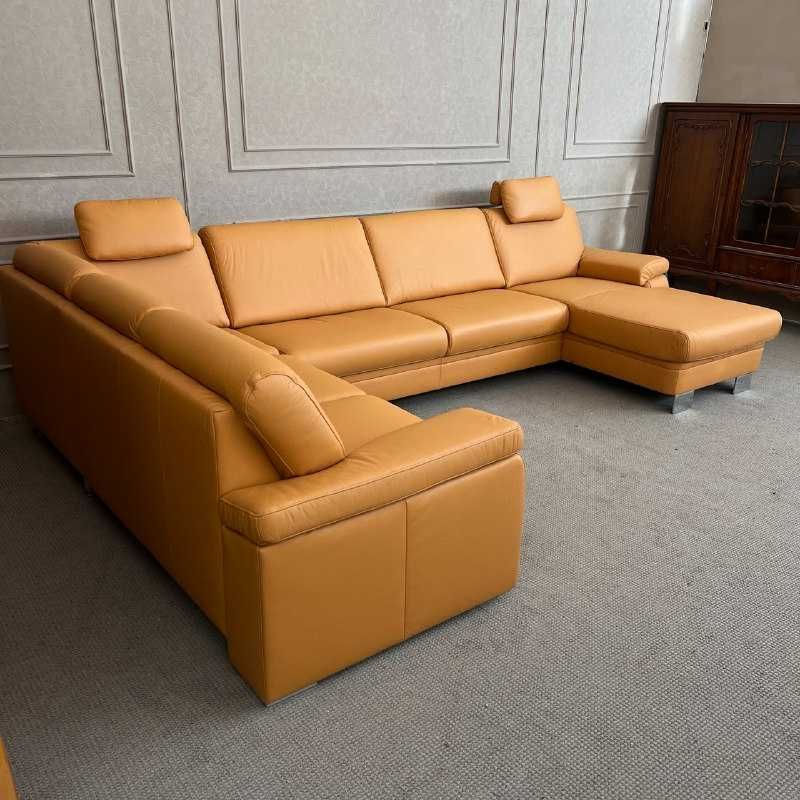 Великий фірмовий шкіряний диван
