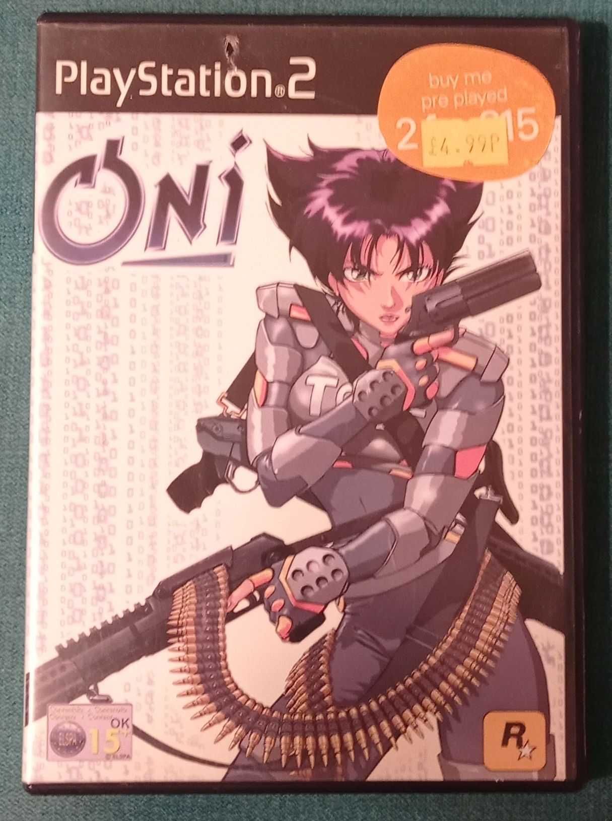 PS2 ONI Sony PlayStation 2