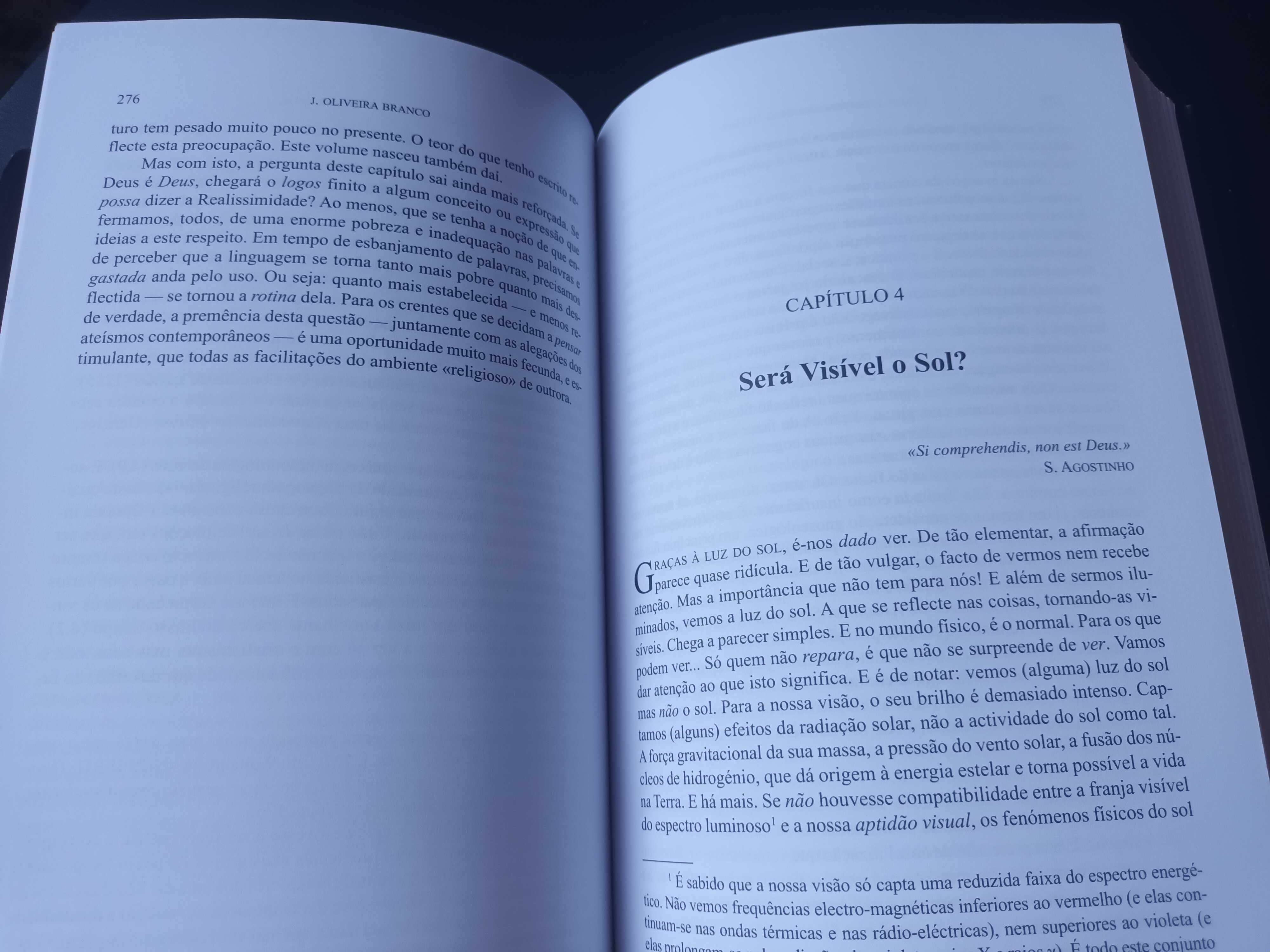"O Deus que Não Temos" por Sebastião Formosinho e J. Oliveira Branco