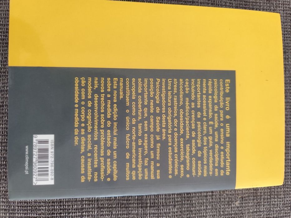 Livro Psicologia da Saúde