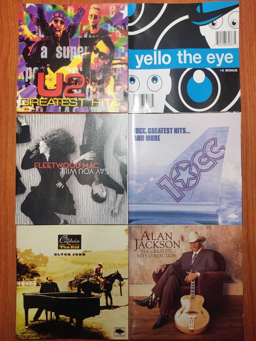 Колекція СД дисків з різною музикою