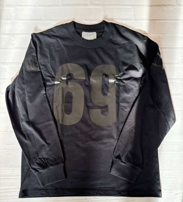 Лонгслив 69 черный