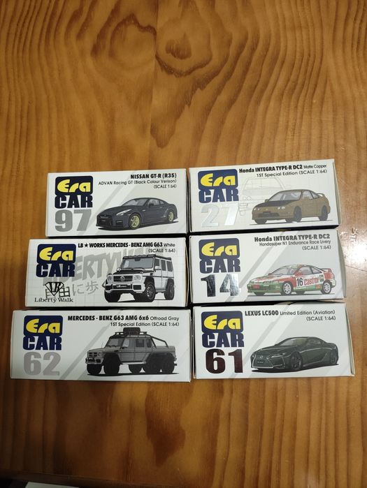 Lote Era Cars 1/64