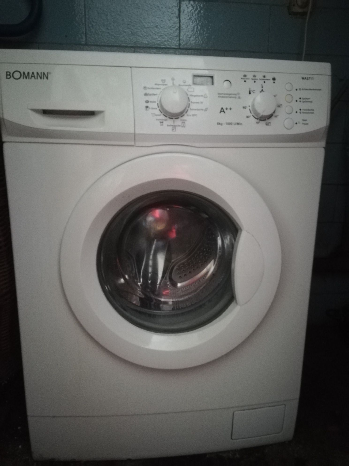 Pralka automatyczna Bomann sprawna 6kg Sprawna