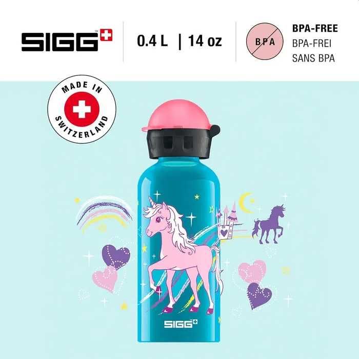 SIGG 400ml bidon dla dzieci butelka Bella Unicorn w916