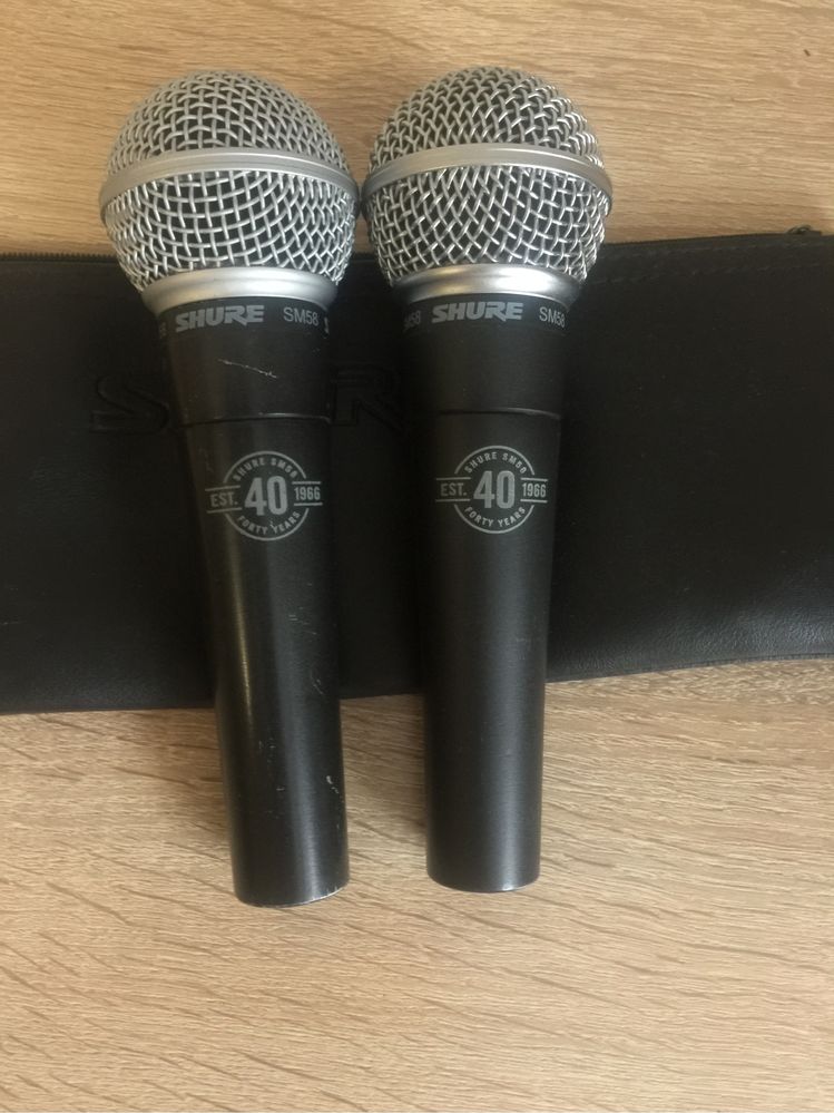 SHURE SM58 Vintage 40 years