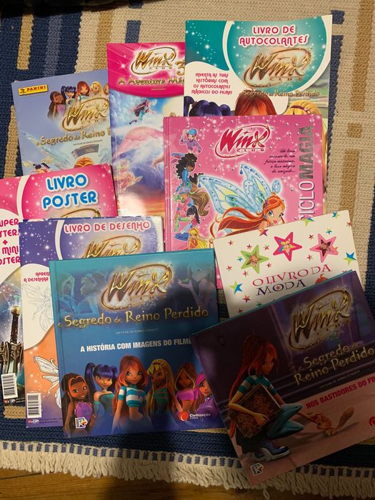 Livros e Revistas Filmes Winx