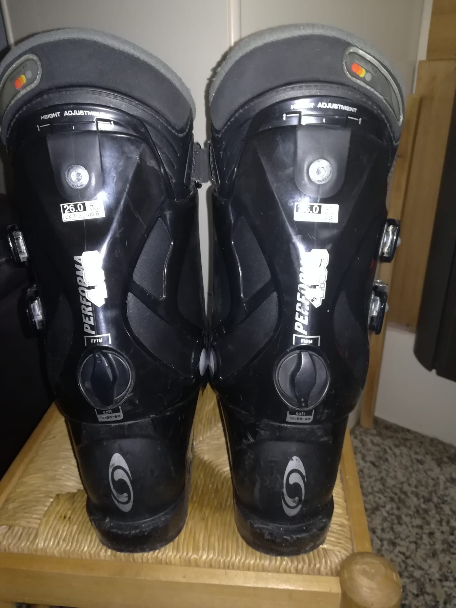 Botas ski com saco