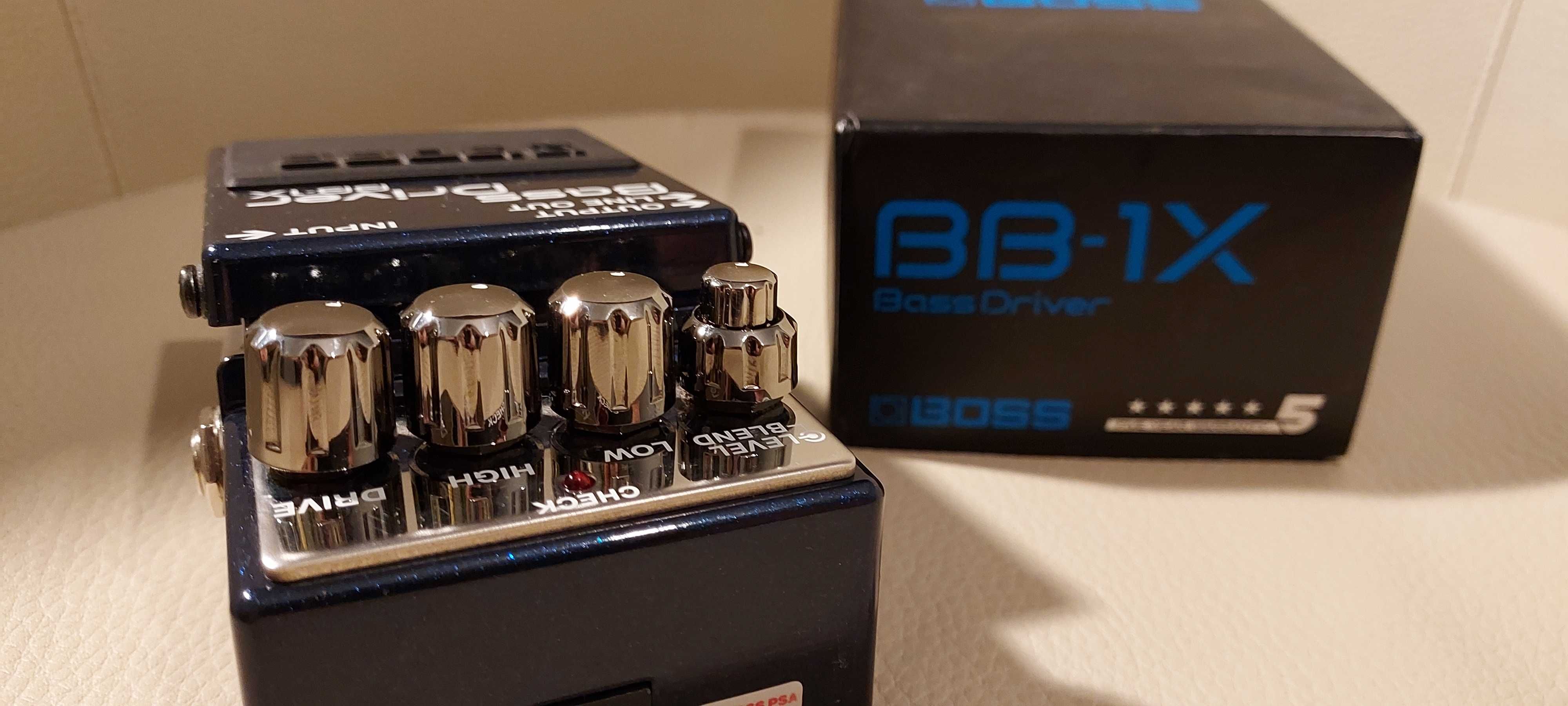 BOSS BB-1X Bass Driver Efekt Gitarowy Kostka Overdrive Pre Amp