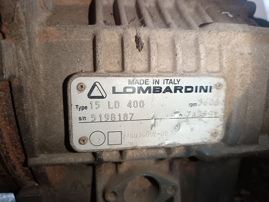 Motor lombardini com bomba de alta pressão