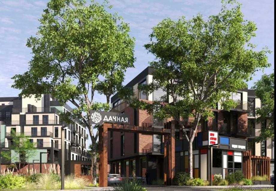 2-кімнатная квартири від забудовника в ЖК "Простір на Дачній". 1V33