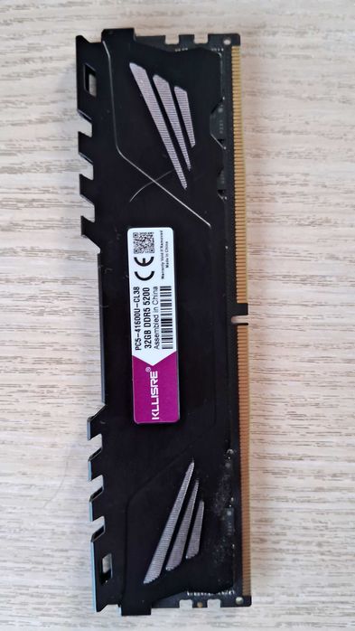 Оперативка память DDR5  KLLISRE 32GB 5200MHz CL-38