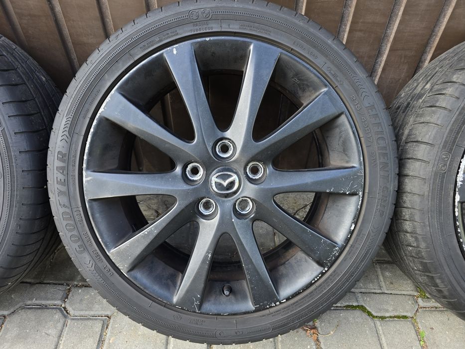 Felgi z oponami 215/45R17 Mazda 3 5x114,3 Premacy 5 6 MX-5 MPV 626