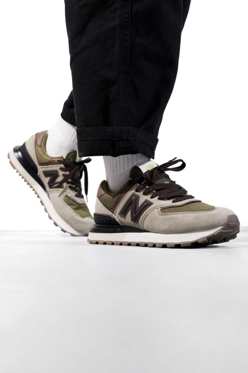 New Balance 574 Legacy Olive/Black/Brown --- є інші кольори