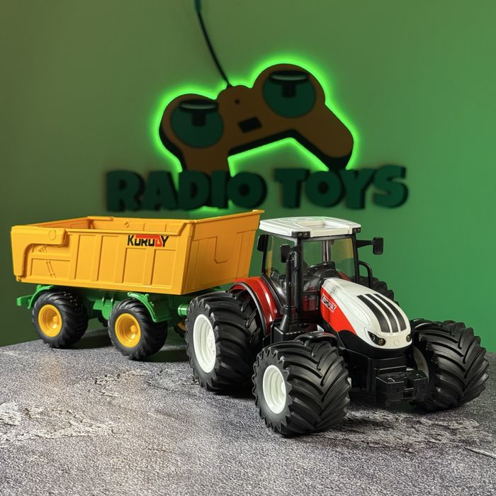 Трактор на радіокеруванні New Holland. Трактор на пульті
