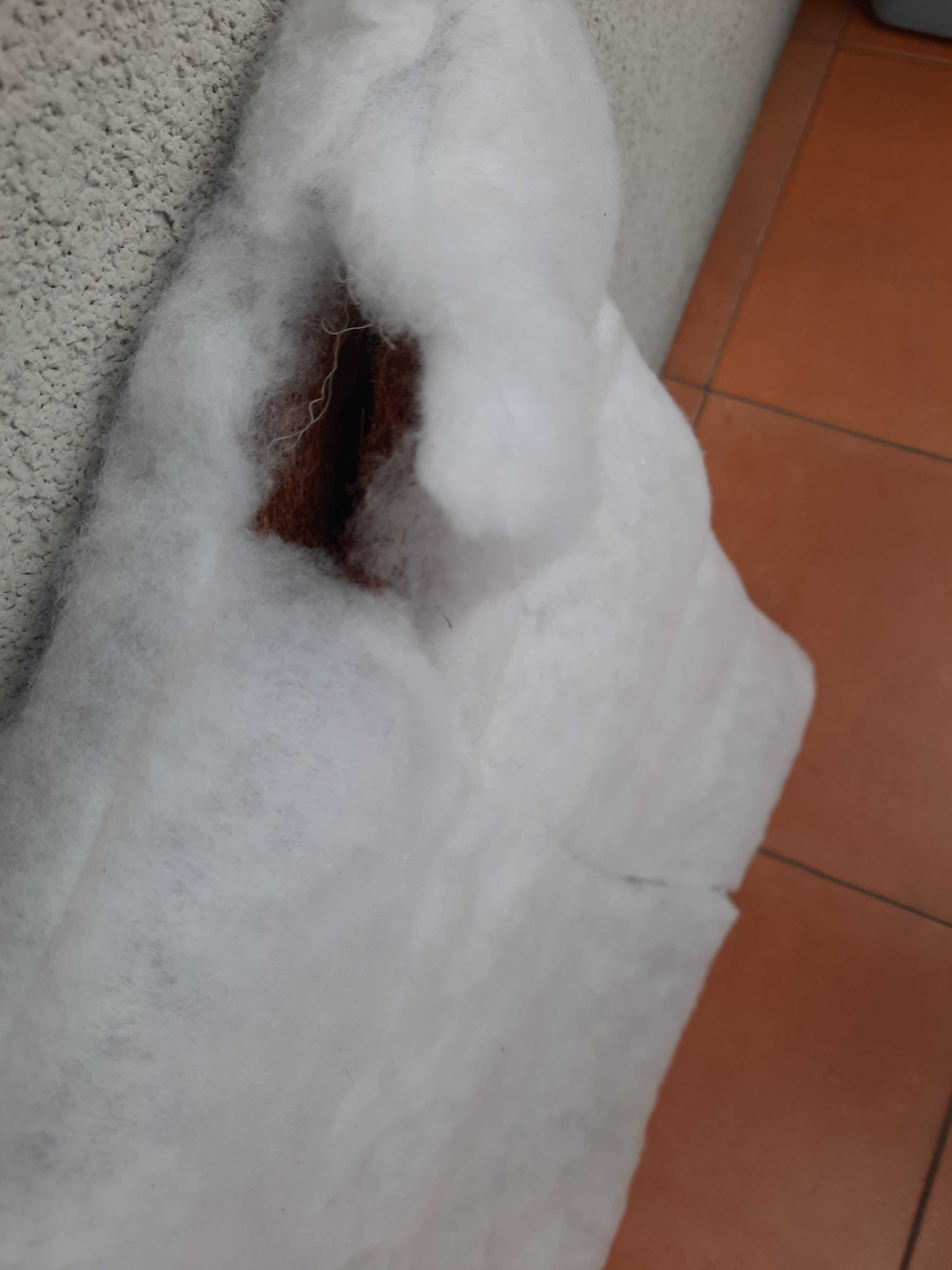 Materac dla dziecka dziecięcy łóżeczka  115x60 Kokos pokorowiec zamek