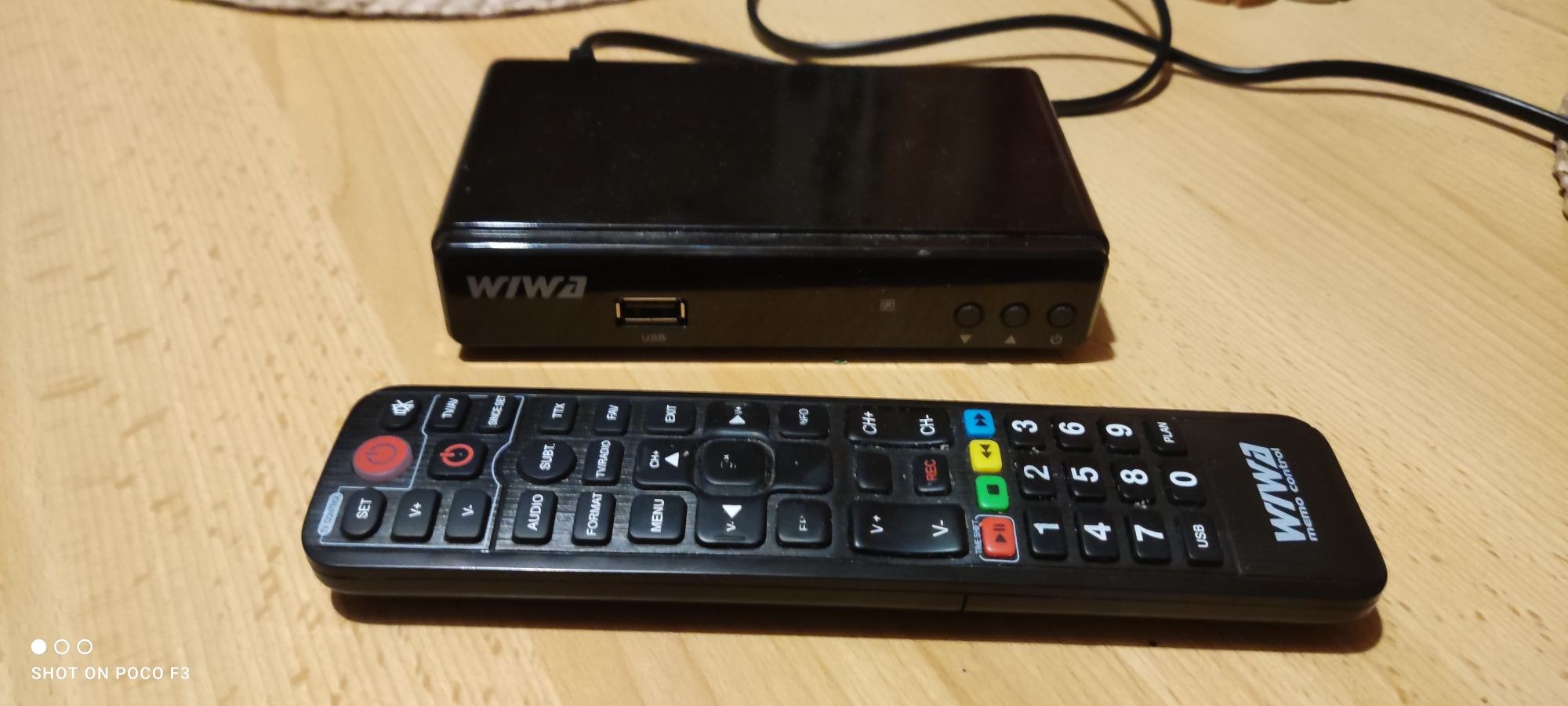 Dekoder DVB-T wiwa h.265 lite