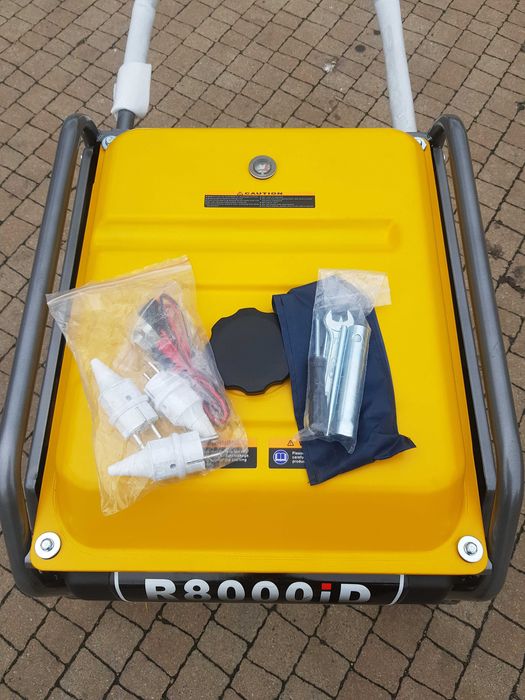 Agregat prądotwórczy  7.5 kw  7500 W inwertorowy 1 fazowy
