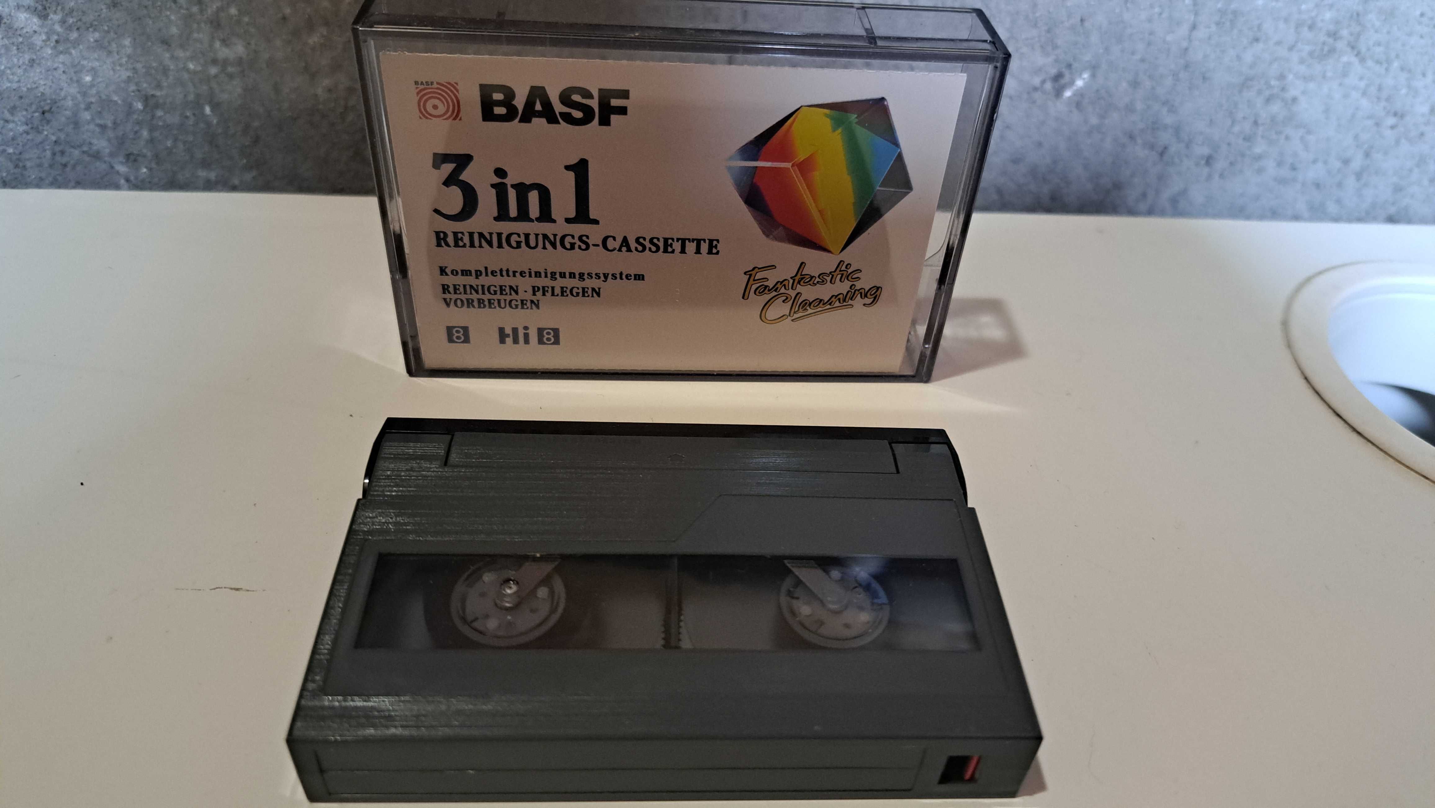 BASF Hi8 kaseta vhs 3in1