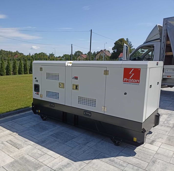 Nowy Agregat Prądotwórczy Proton Diesel 80kW 90kW Automatyka SZR AVR