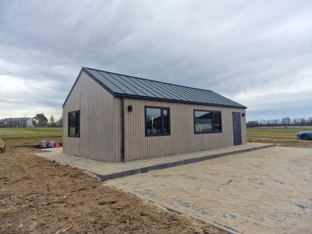 Domek w stanie deweloperskim