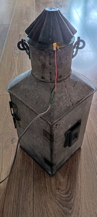 Lampa naftowa okrętowa retro II wojna Holandia Amsterdam