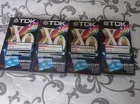 Sprzedam cztery kasety VIDEO VHS TDK 240 czarne