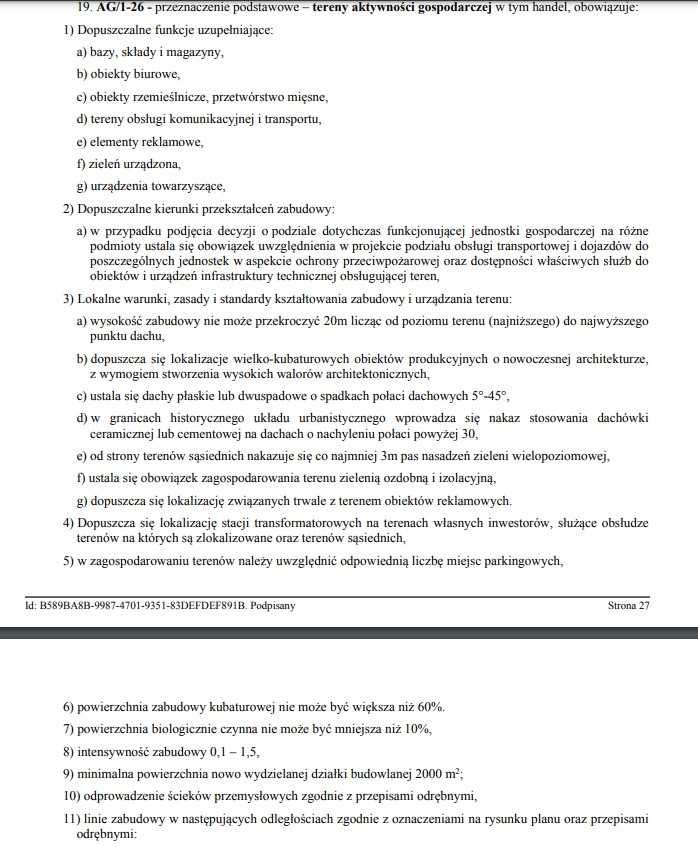 Tereny AG, handel, działka 4,39HA, media, przy obwodnicy, 24 zł/m2