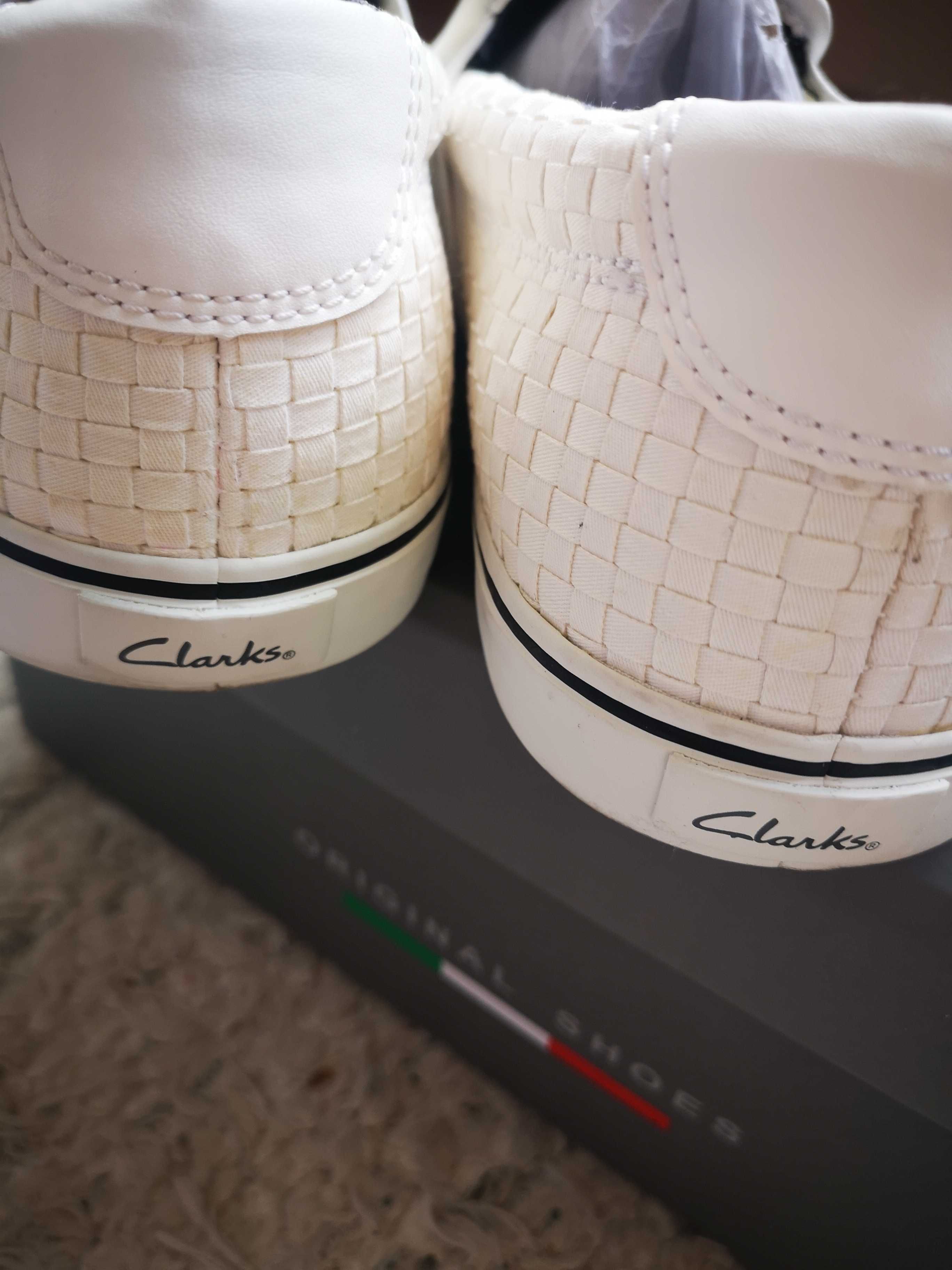 Clarks buty slip-on męskie 44 j. Nowe