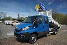 Iveco 35C16 doka brygadówka wywrotka skrzynia HDS  Możliwość zmiany zabudowy w samochodzie