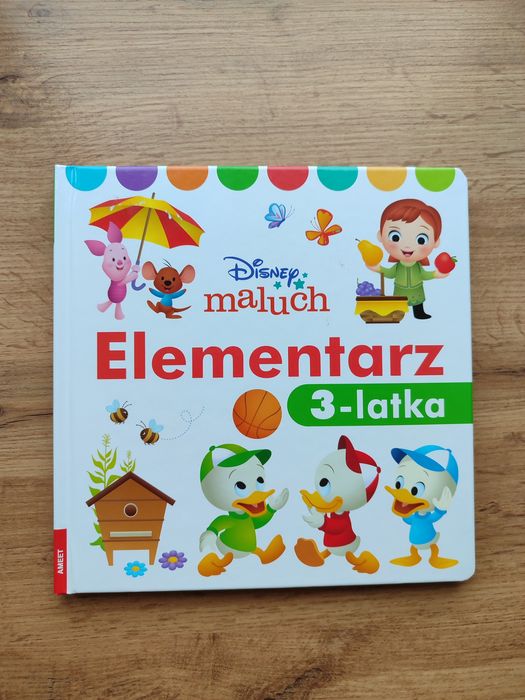Disney Maluch Elementarz Trzylatka.