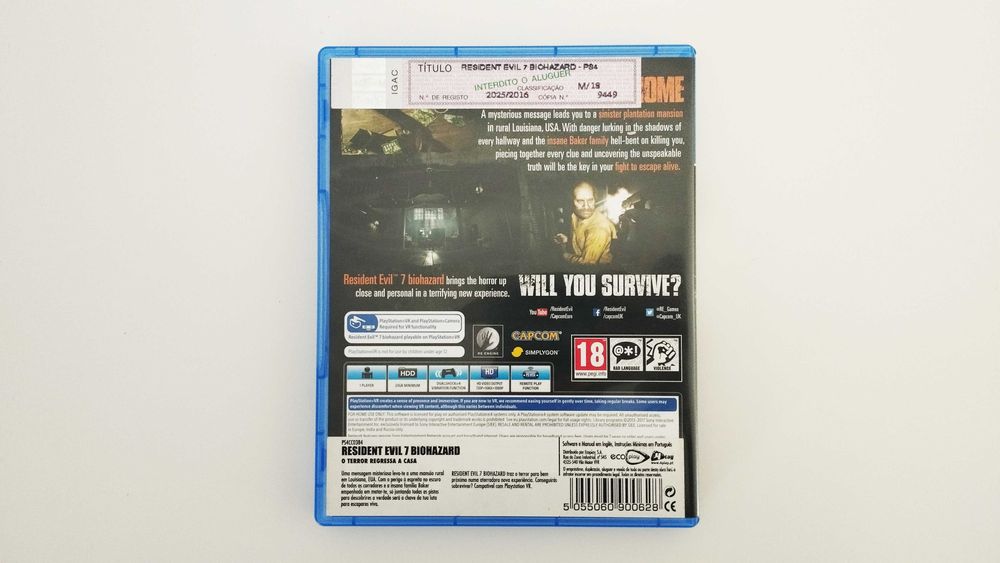 PS4 - Resident Evil 7 - Biohazard