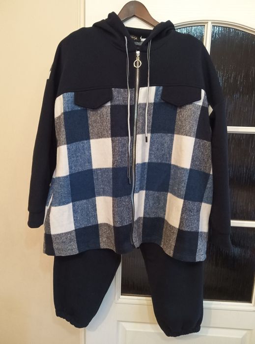 Костюм жіночий, теплий на флісі, великий розмір (р.64)