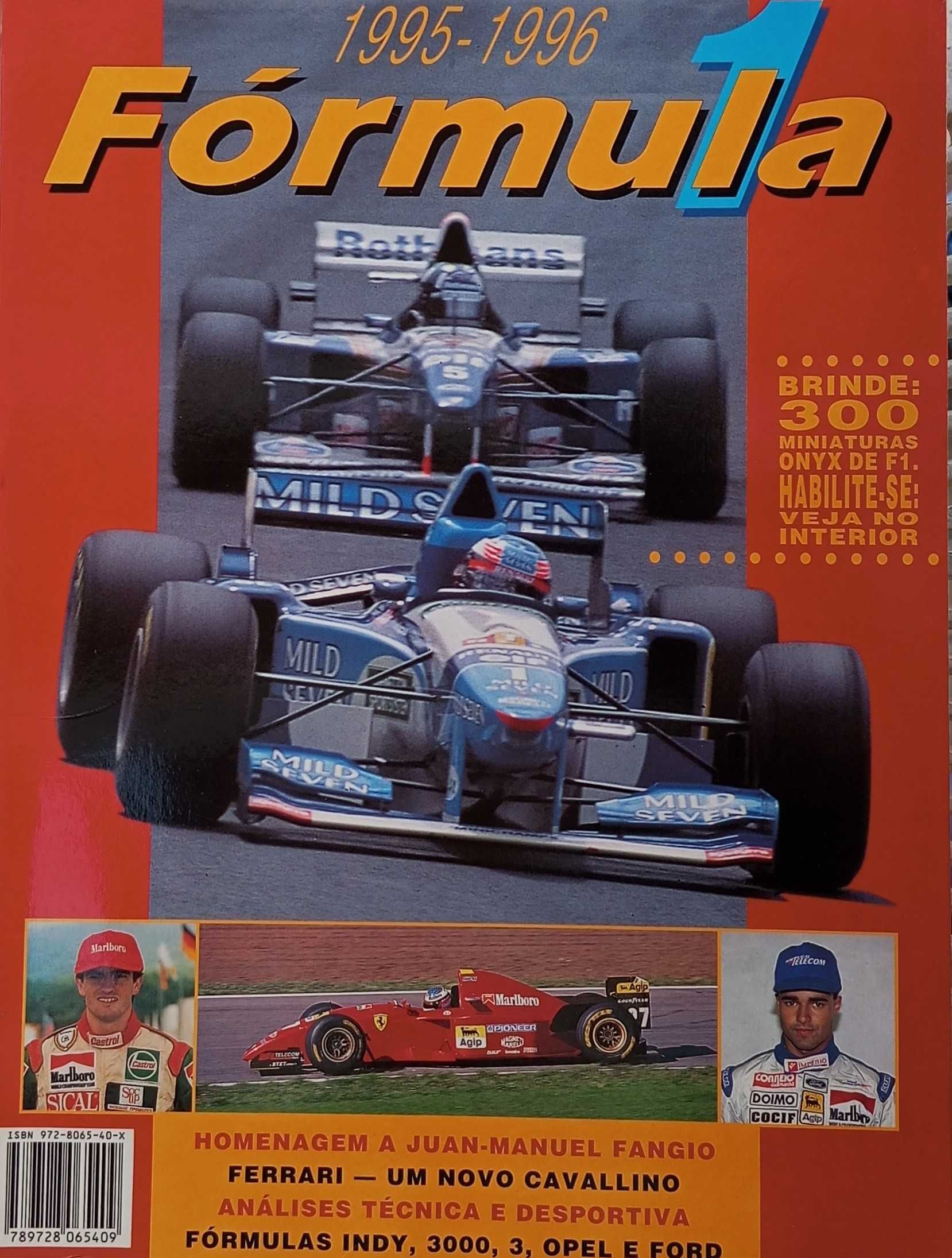 Revistas F1 antigas