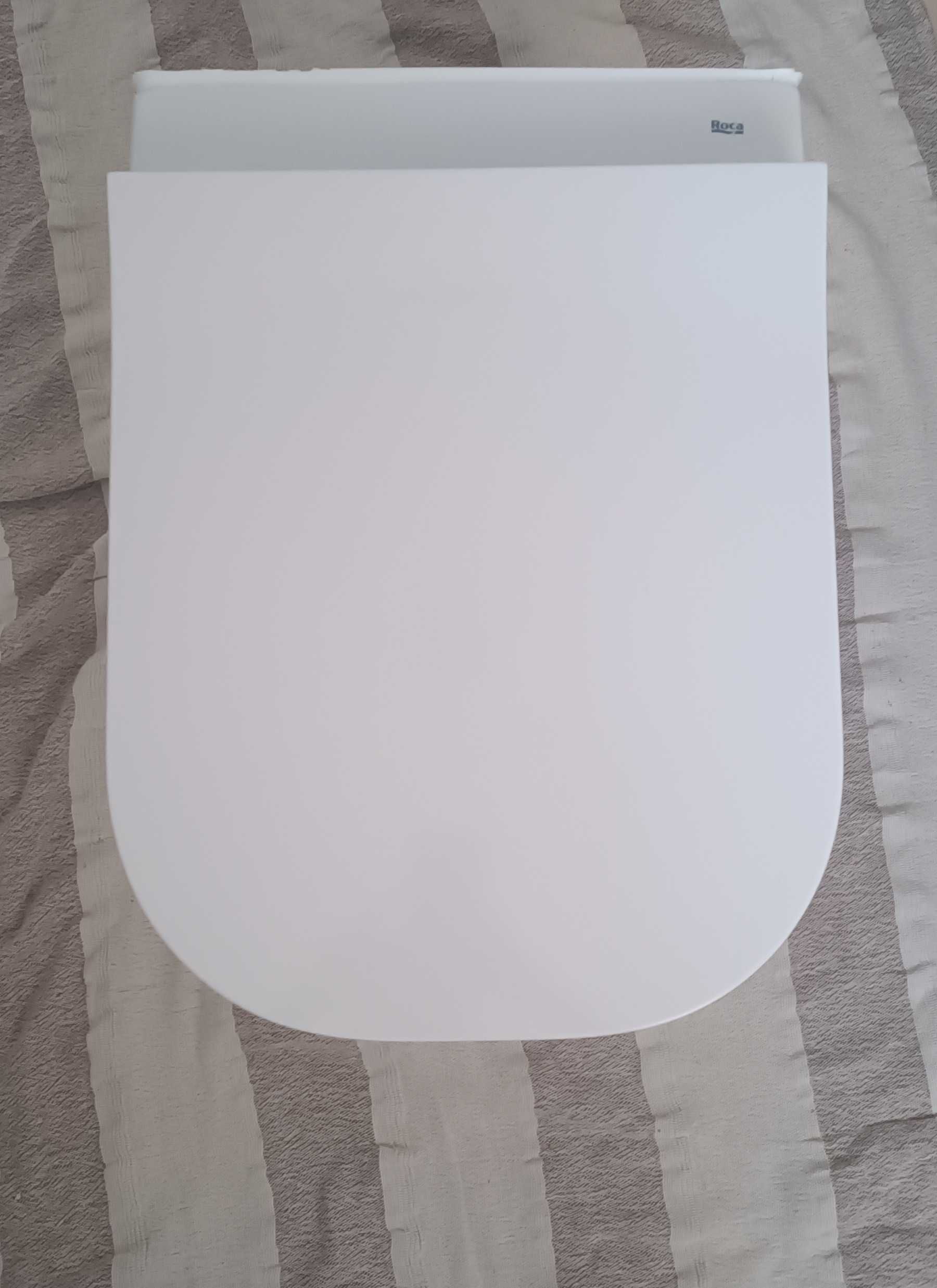Miska wc Roca Gap Square slim z deską używana jak nowa