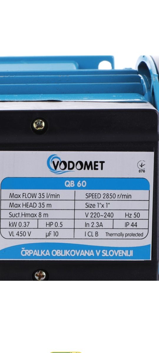 СУПЕР КАЧЕСТВО !!! VODOMET QB 60 и VOEVODA QB 60 насос вихревой