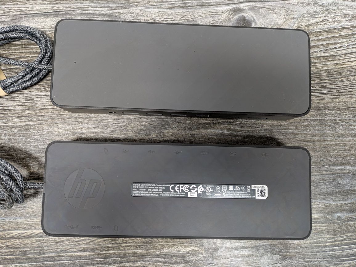 Док-станція HP USB-C HSA-B005DS /Elite USB-C G4 HSTNH-U601 /TPA-B01