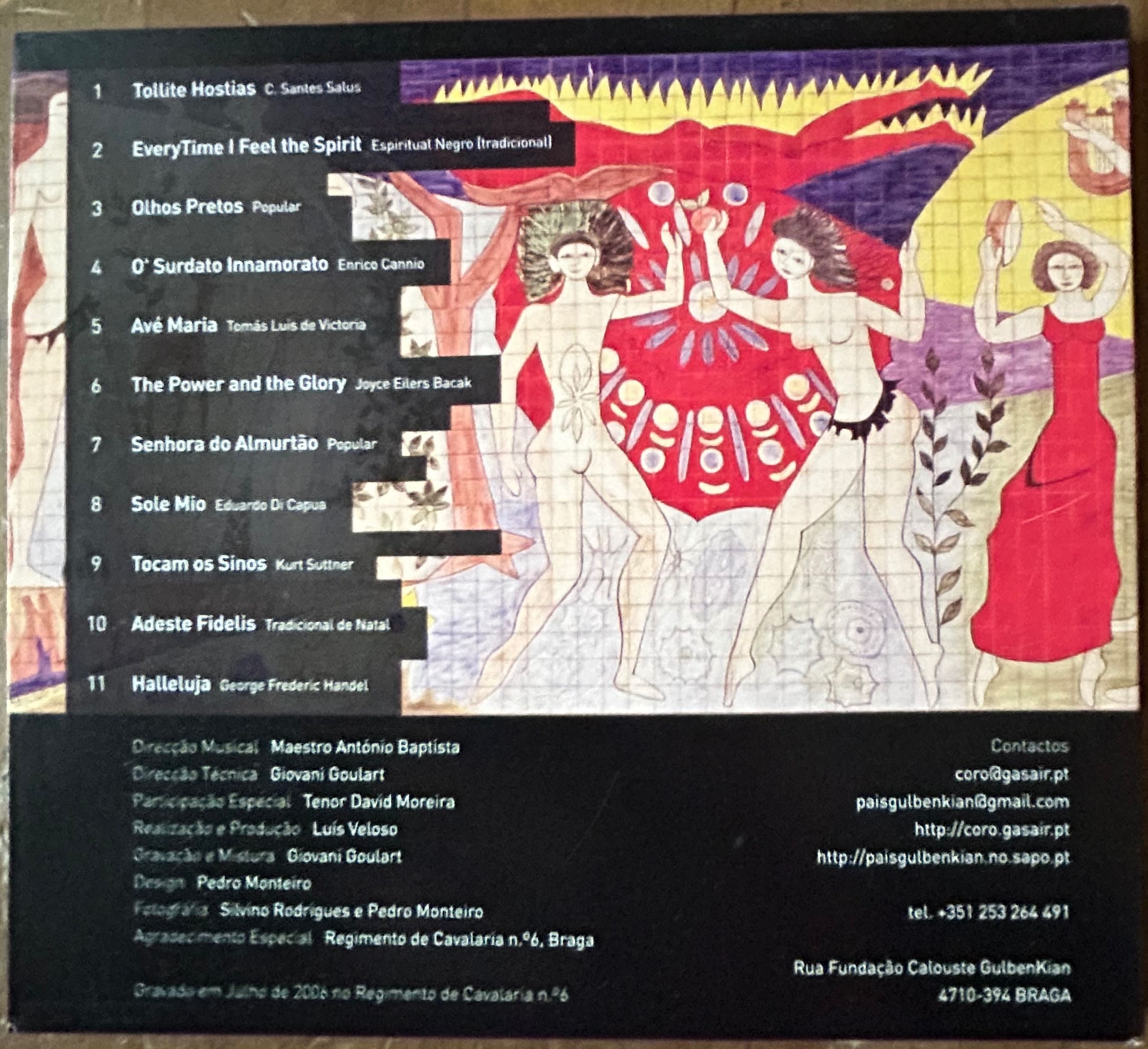 CD Coro da Associação de Pais do Conservatório de Música Gulbenkian