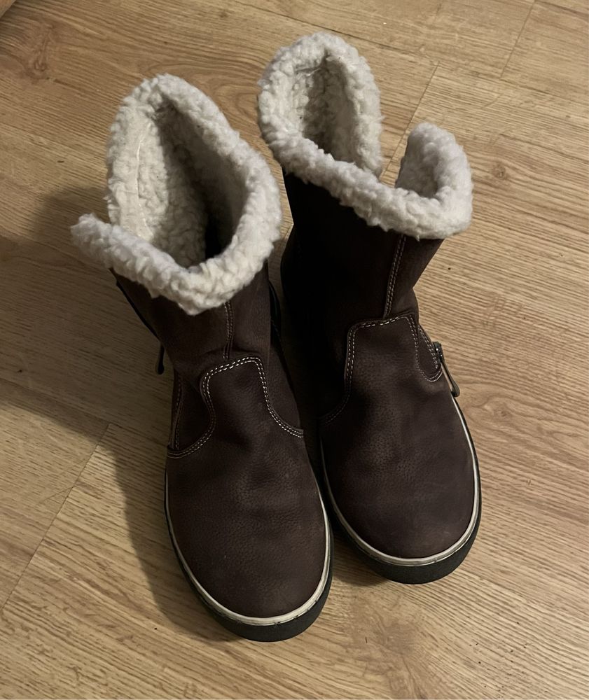 Ocieplane skórzane buty Nagaba 37