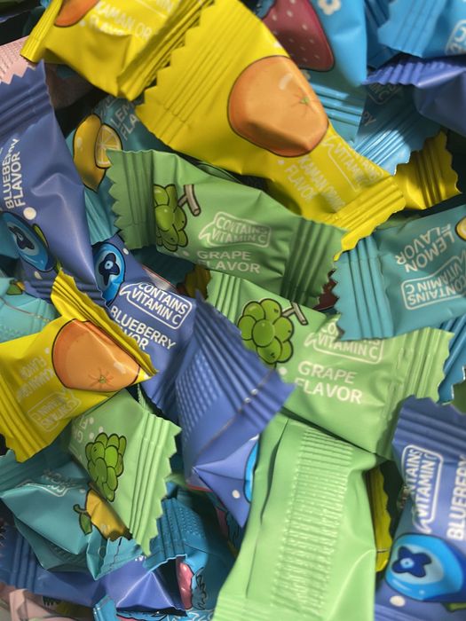 Фруктові цукерки. Смаковиті вітамінки С. Фруктики