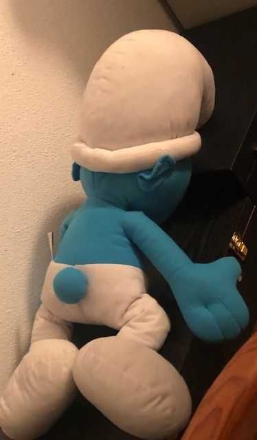 Encantador peluche  Snoopy, tamanho grande,  70 cm altura