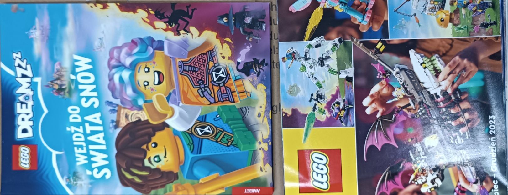 Wejdź do świata snów LEGO książka
