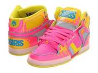 OSIRIS Nyc 83 SLM ULT Высокие кожаные скейт кроссовки р.39/40