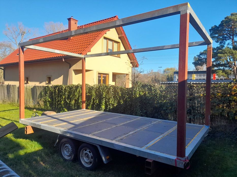 Domek mobilny początek