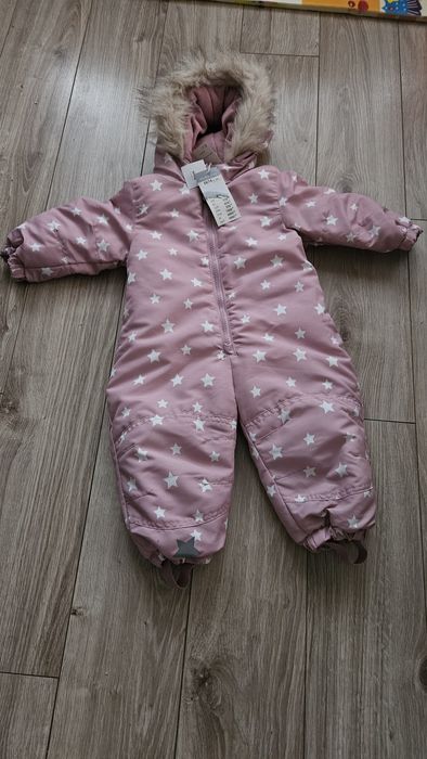 Kombinezon zimowy dziewczęcy sinsay 68/74
