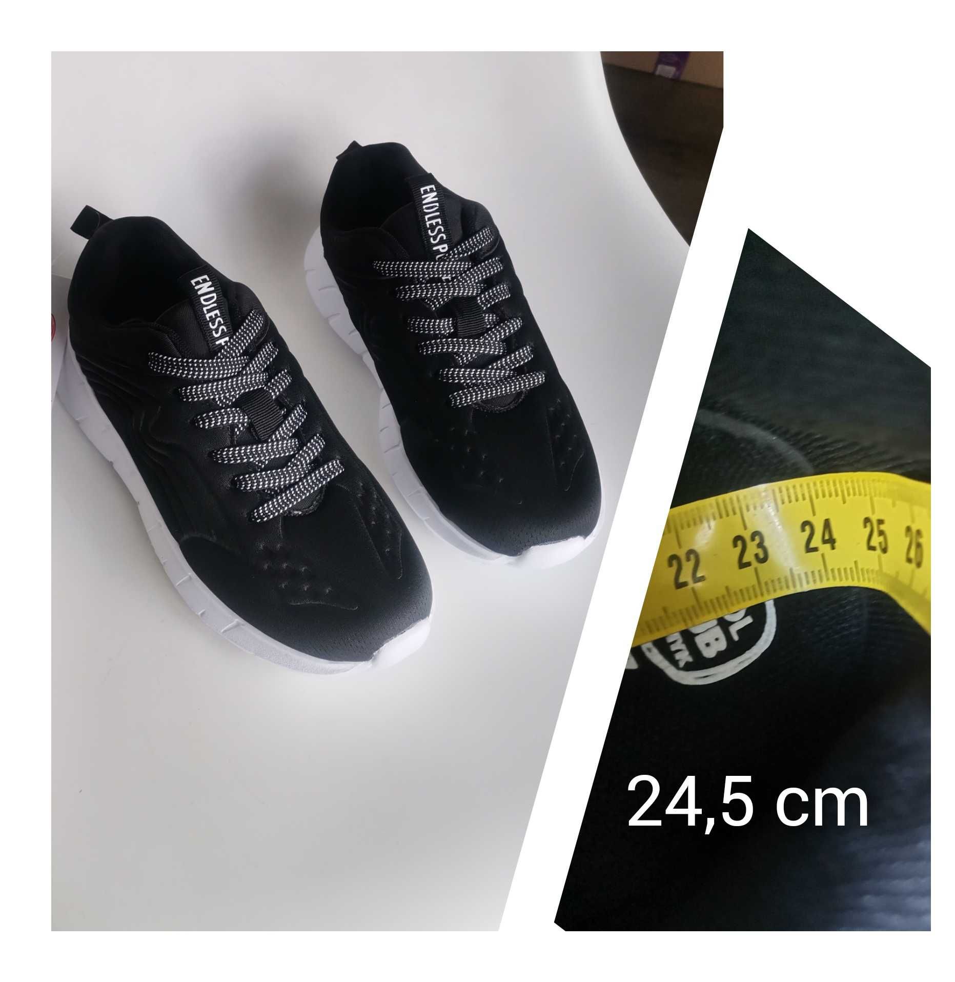 Smyk Nowe Sneakersy 36/37 dł 24,5 cm Lekkie buty 36 Cool Club trampki