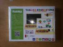 Tablica edukacyjna magnetyczna i kredowa