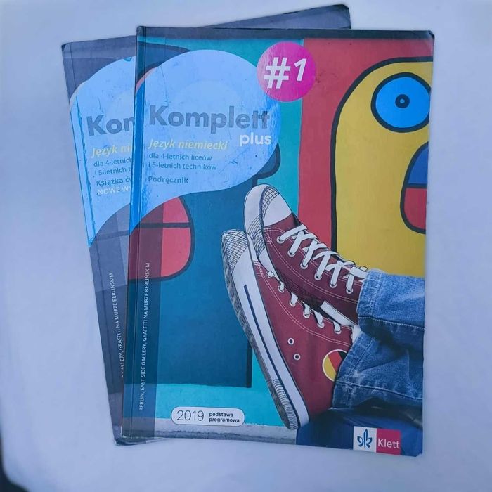Zestaw Komplett plus #1 Język Niemiecki Podręcznik I Ćwiczenia KLETT