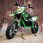 Motocykl CROSS KAWASAKI 36V OFFROAD Auto Akumulator Elektryczny DZIECI